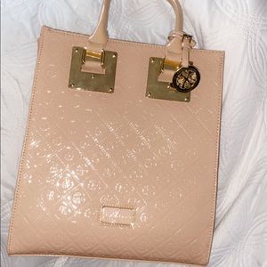 PARIS DESIGNER CHRISTIAN LACROIX SCARLETT TOTE